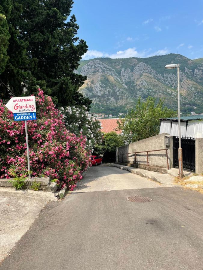 Apartment Garden Kotor Buitenkant foto